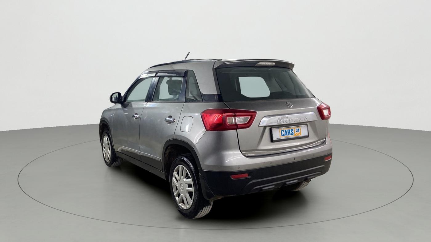 2021 Maruti Vitara Brezza VXI, Petrol, Manual, 8,642 km, Left Back Diagonal