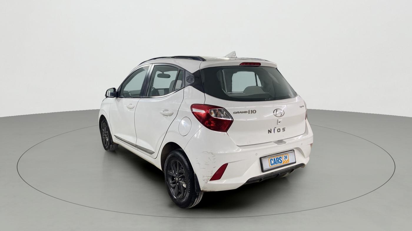 2021 Hyundai GRAND I10 NIOS SPORTZ 1.2 KAPPA VTVT CNG, CNG, Manual, 30,318 km, Left Back Diagonal