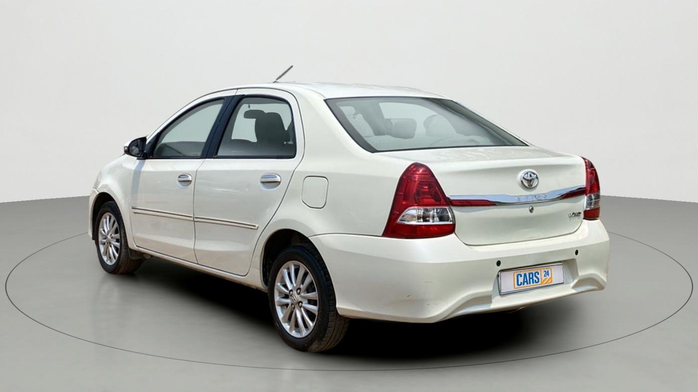 2017 Toyota Etios VXD PLATINUM, Diesel, Manual, 47,978 km, Left Back Diagonal