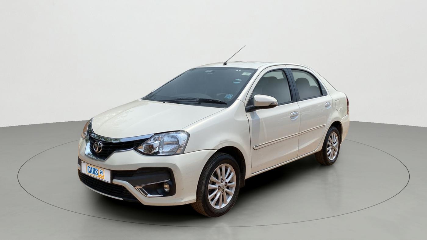 2017 Toyota Etios VXD PLATINUM, Diesel, Manual, 47,978 km, Left Front Diagonal