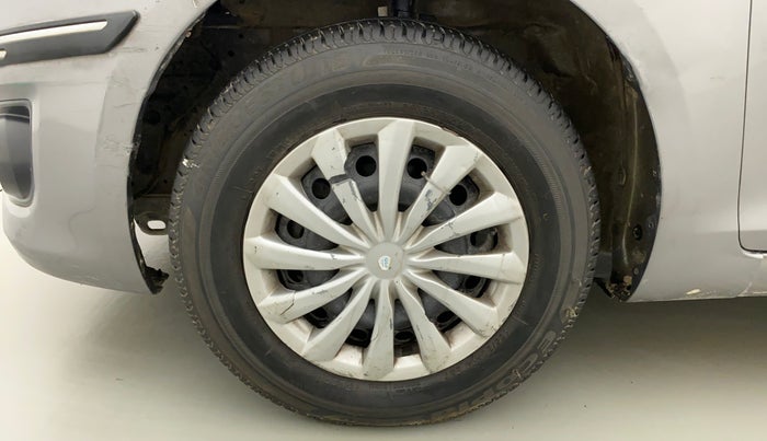 2013 Maruti Swift Dzire VXI, Petrol, Manual, 80,318 km, Left Front Wheel