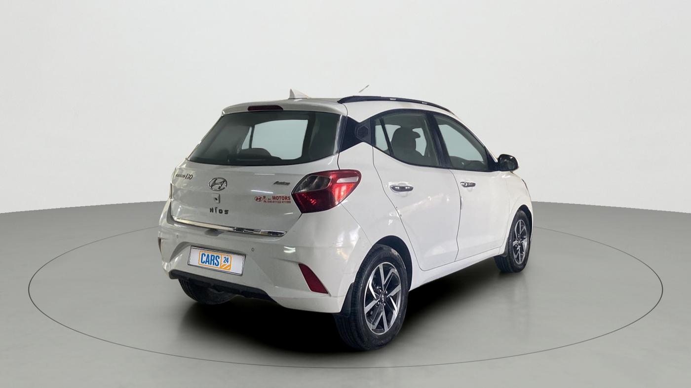 2019 Hyundai GRAND I10 NIOS ASTA 1.2 KAPPA VTVT, Petrol, Manual, 54,670 km, Right Back Diagonal