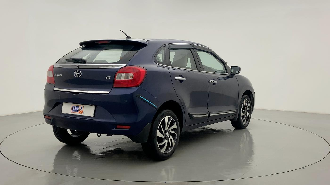 2019 Toyota Glanza G MT PETROL, Petrol, Manual, 19,546 km, Right Back Diagonal