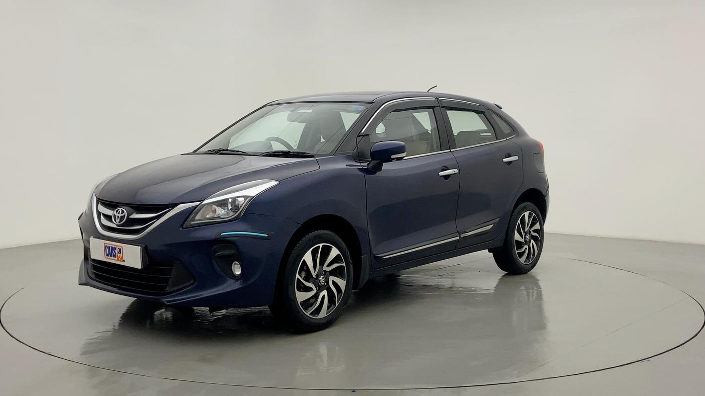 2019 Toyota Glanza G MT PETROL, Petrol, Manual, 19,546 km, Left Front Diagonal