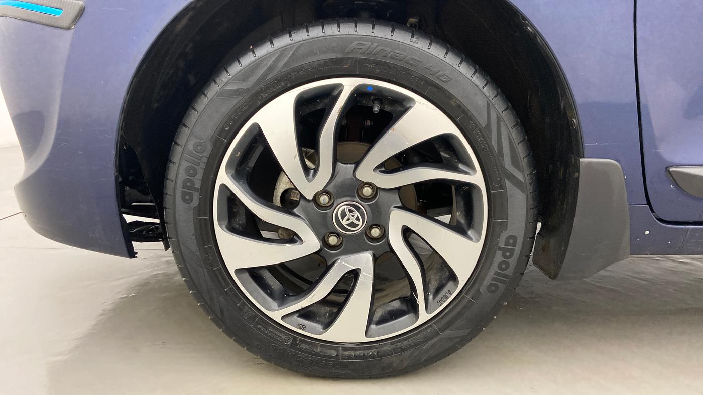 2019 Toyota Glanza G MT PETROL, Petrol, Manual, 19,546 km, Left Front Wheel