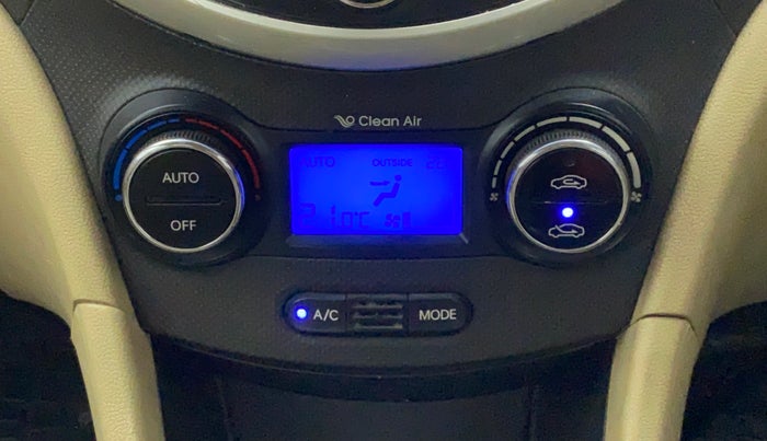 2014 Hyundai Verna FLUIDIC 1.6 VTVT SX AT, CNG, Automatic, 62,883 km, Automatic Climate Control