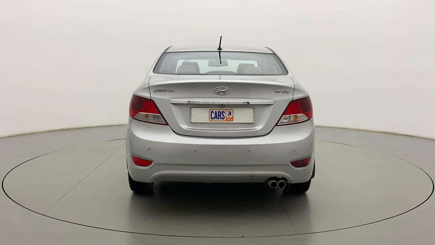 2014 Hyundai Verna FLUIDIC 1.6 VTVT SX AT, CNG, Automatic, 62,883 km, Back/Rear