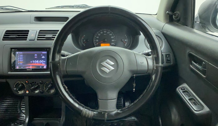 2011 Maruti Swift LXI, Petrol, Manual, 74,040 km, Steering Wheel Close Up