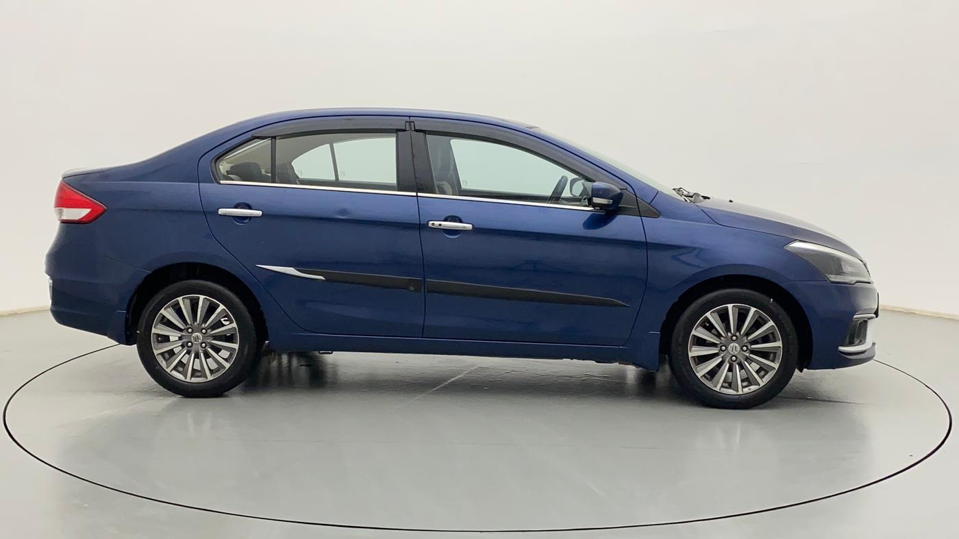 2018 Maruti Ciaz ALPHA 1.5 SHVS PETROL, Petrol, Manual, 1,23,897 km, Right Side View