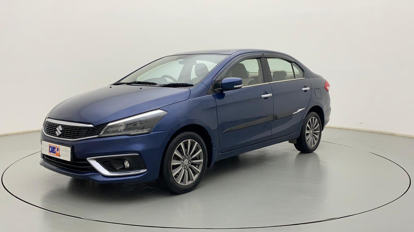 2018 Maruti Ciaz ALPHA 1.5 SHVS PETROL, Petrol, Manual, 1,23,897 km, Left Front Diagonal