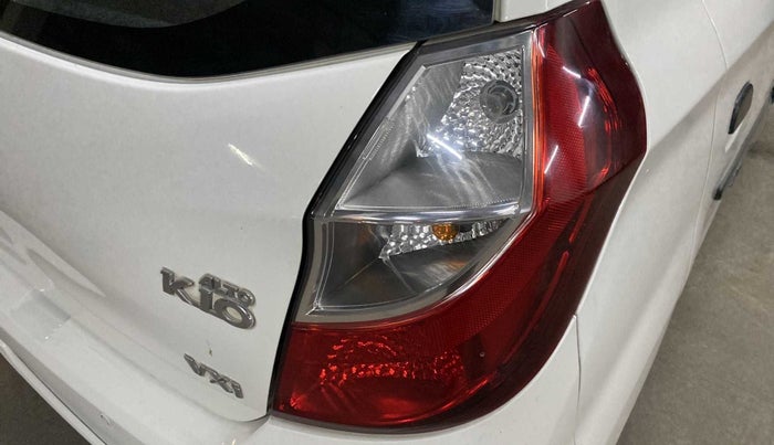 2018 Maruti Alto K10 VXI, Petrol, Manual, 56,156 km, Right tail light - Minor scratches