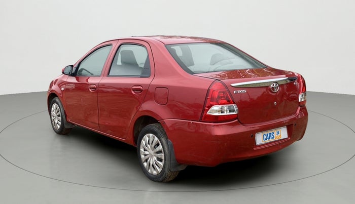 2015 Toyota Etios G, Petrol, Manual, 81,041 km, Left Back Diagonal