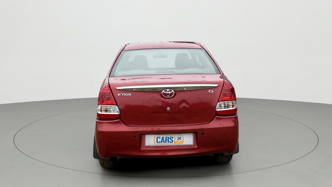 2015 Toyota Etios G, Petrol, Manual, 81,041 km, Back/Rear