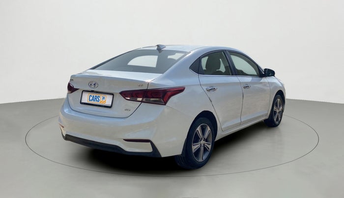 2018 Hyundai Verna 1.6 VTVT SX, Petrol, Manual, 74,531 km, Right Back Diagonal