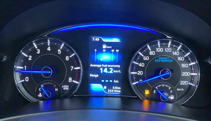 2018 Maruti Ciaz DELTA 1.5 SHVS MT PETROL, Petrol, Manual, 24,316 km, Odometer Image