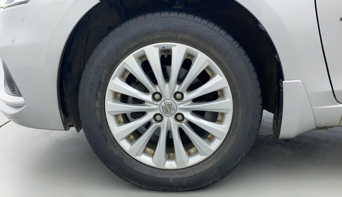 2018 Maruti Ciaz DELTA 1.5 SHVS MT PETROL, Petrol, Manual, 24,316 km, Left Front Wheel