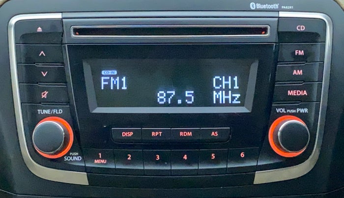 2018 Maruti Ciaz DELTA 1.5 SHVS MT PETROL, Petrol, Manual, 24,316 km, Infotainment System