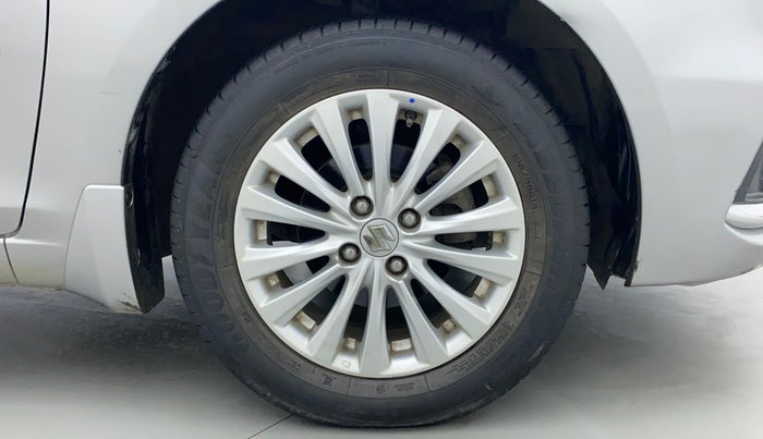 2018 Maruti Ciaz DELTA 1.5 SHVS MT PETROL, Petrol, Manual, 24,316 km, Right Front Wheel