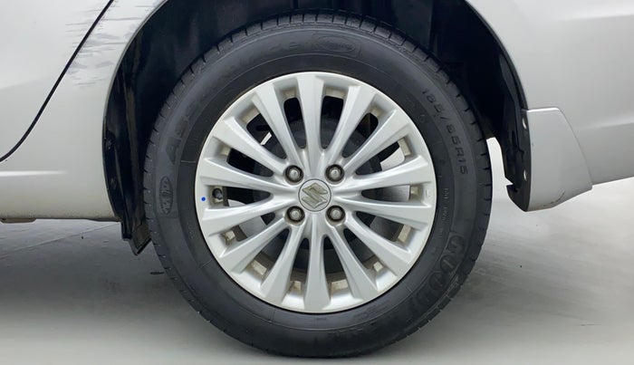 2018 Maruti Ciaz DELTA 1.5 SHVS MT PETROL, Petrol, Manual, 24,316 km, Left Rear Wheel