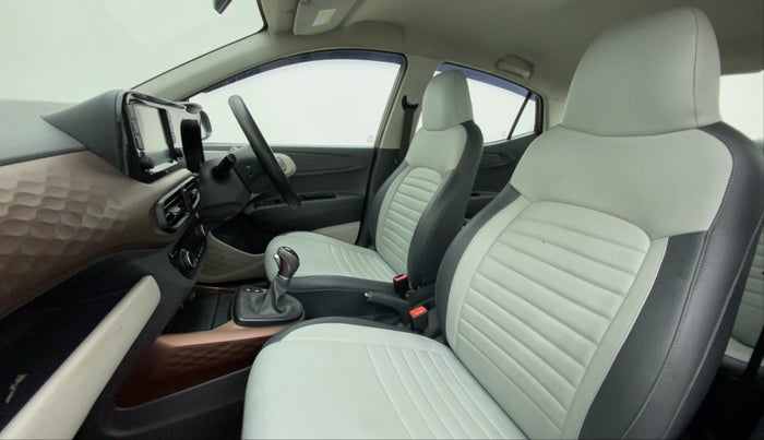 2020 Hyundai AURA SX PLUS 1.2 AMT, Petrol, Automatic, 21,836 km, Right Side Front Door Cabin