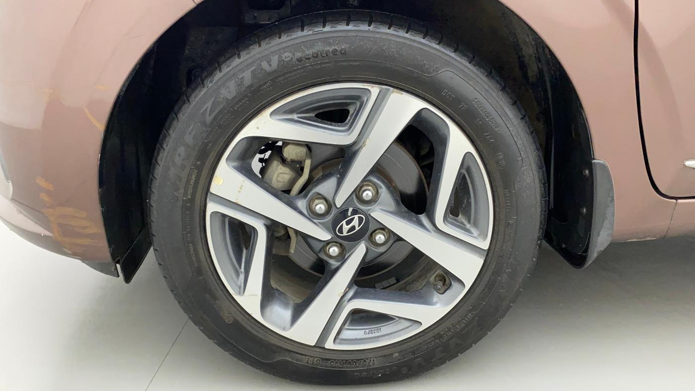 2020 Hyundai AURA SX PLUS 1.2 AMT, Petrol, Automatic, 21,836 km, Left Front Wheel