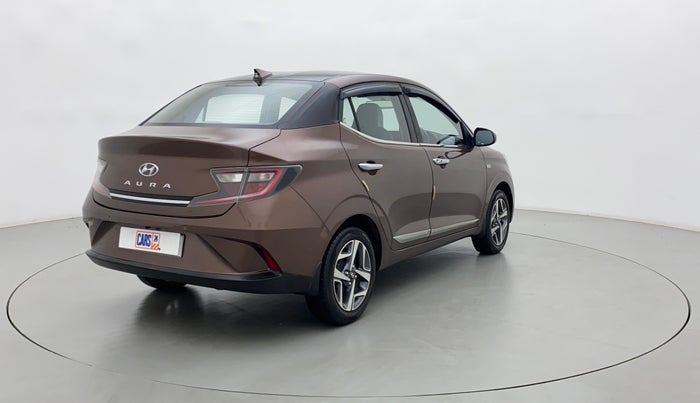 2020 Hyundai AURA SX PLUS 1.2 AMT, Petrol, Automatic, 21,836 km, Right Back Diagonal