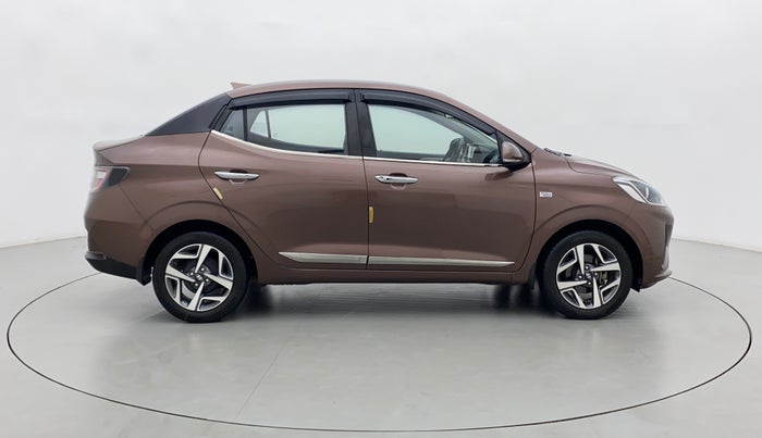 2020 Hyundai AURA SX PLUS 1.2 AMT, Petrol, Automatic, 21,836 km, Right Side View