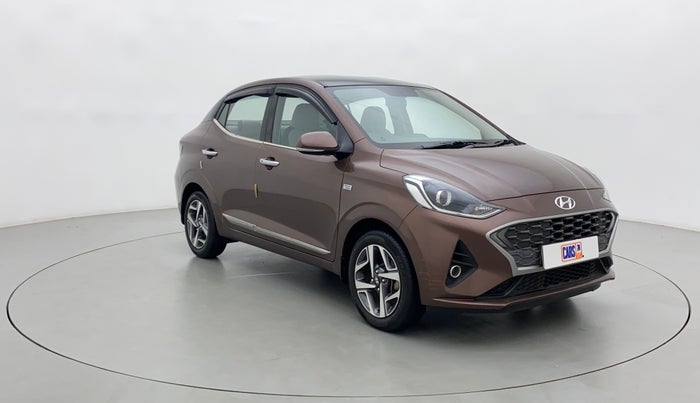2020 Hyundai AURA SX PLUS 1.2 AMT, Petrol, Automatic, 21,836 km, Right Front Diagonal