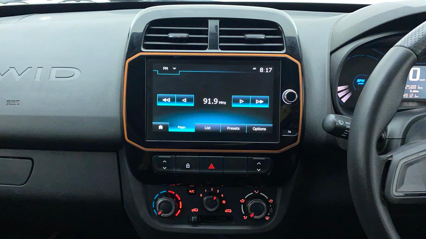 2019 Renault Kwid CLIMBER 1.0 AMT (O), Petrol, Automatic, 25,881 km, Air Conditioner