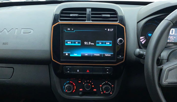 2019 Renault Kwid CLIMBER 1.0 AMT (O), Petrol, Automatic, 25,881 km, Air Conditioner