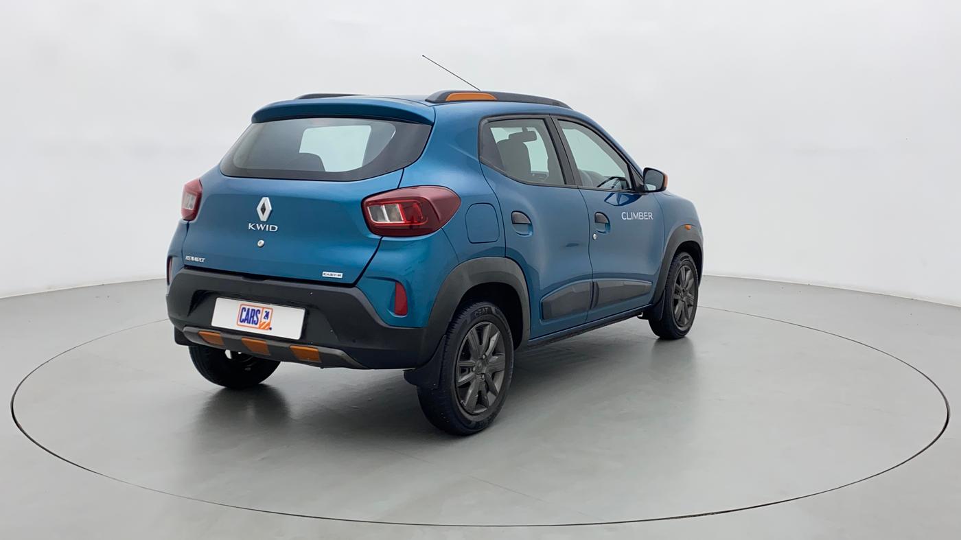 2019 Renault Kwid CLIMBER 1.0 AMT (O), Petrol, Automatic, 25,881 km, Right Back Diagonal