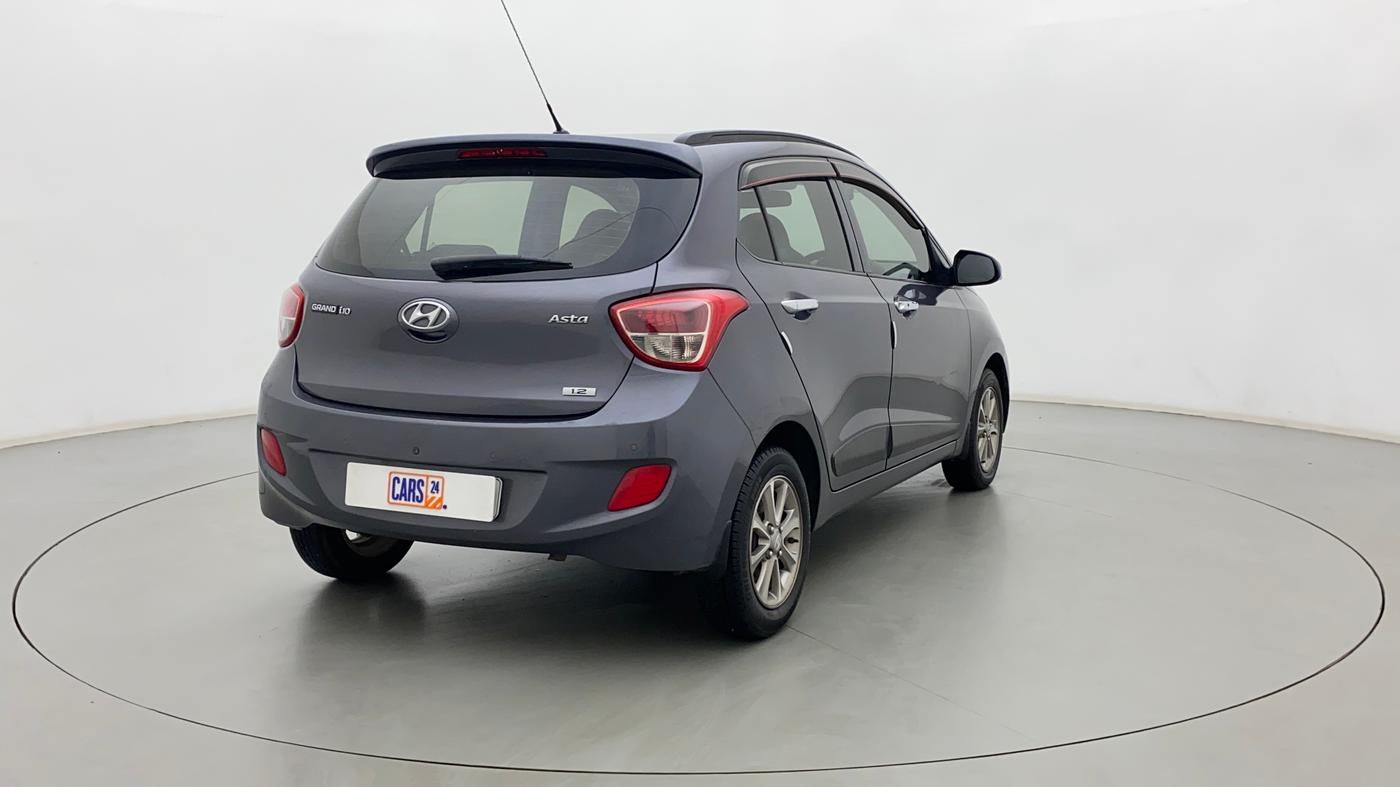2016 Hyundai Grand i10 ASTA 1.2 KAPPA VTVT, Petrol, Manual, 45,781 km, Right Back Diagonal