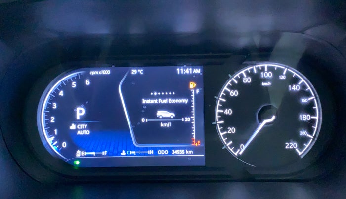 2021 Tata Safari XZA PLUS GOLD 6 S, Diesel, Automatic, 34,935 km, Odometer Image