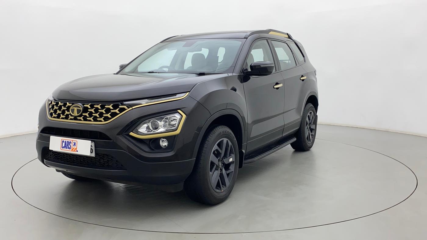 2021 Tata Safari XZA PLUS GOLD 6 S, Diesel, Automatic, 34,935 km, Left Front Diagonal
