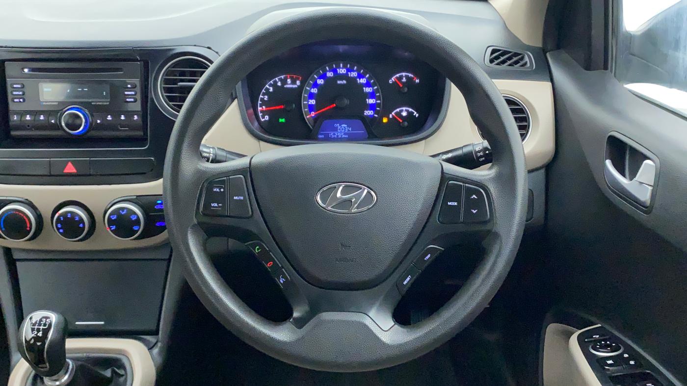 2019 Hyundai Xcent SX 1.2 CRDI, Diesel, Manual, 15,295 km, Steering Wheel Close Up