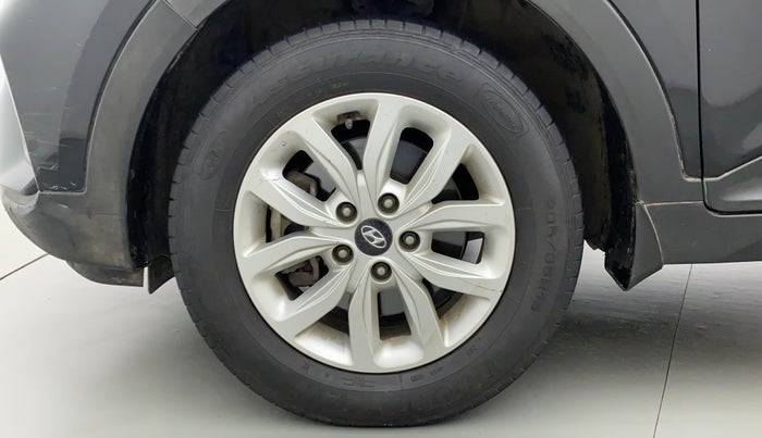 2018 Hyundai Creta SX 1.6 PETROL, Petrol, Manual, 1,06,506 km, Left Front Wheel