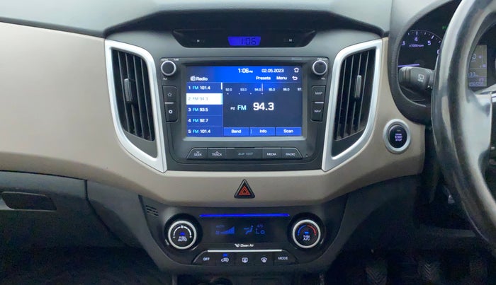 2018 Hyundai Creta SX 1.6 PETROL, Petrol, Manual, 1,06,506 km, Air Conditioner