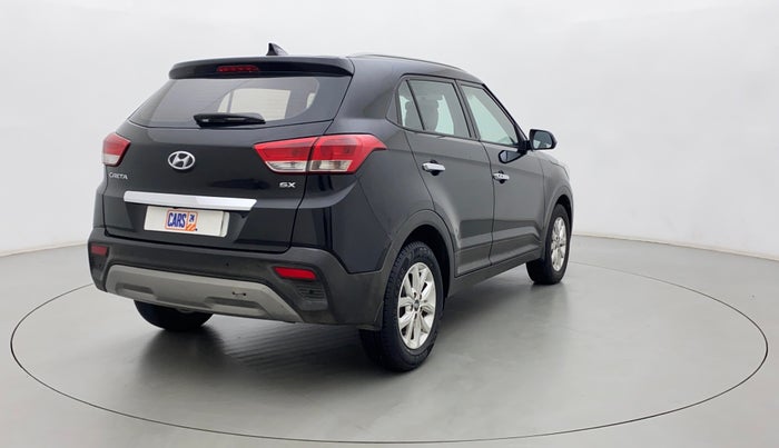 2018 Hyundai Creta SX 1.6 PETROL, Petrol, Manual, 1,06,506 km, Right Back Diagonal
