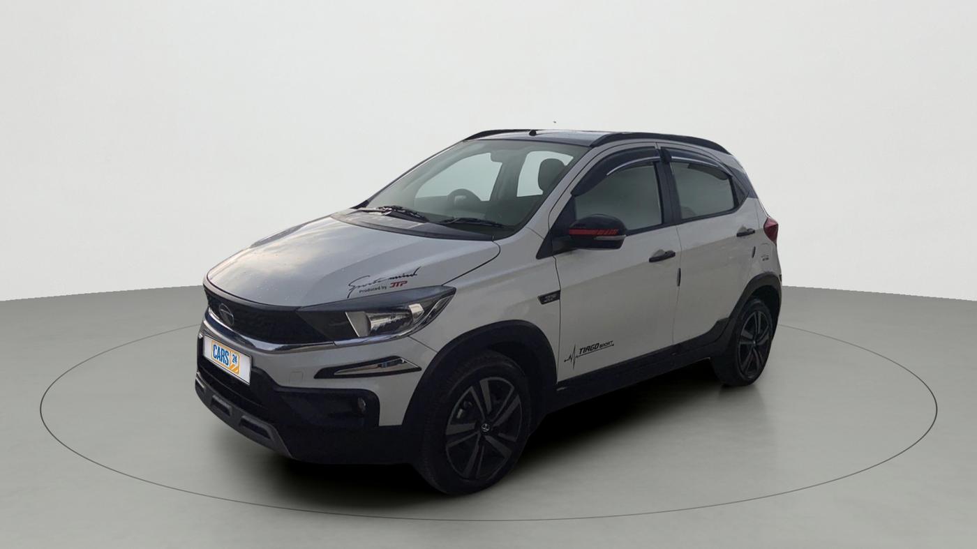 2021 Tata Tiago XZA PETROL, Petrol, Automatic, Left Front Diagonal