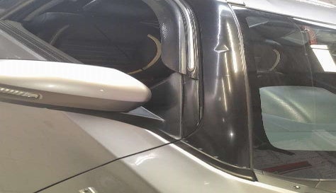 2017 Maruti Vitara Brezza ZDI PLUS, Diesel, Manual, 83,566 km, Right A pillar - Slightly dented