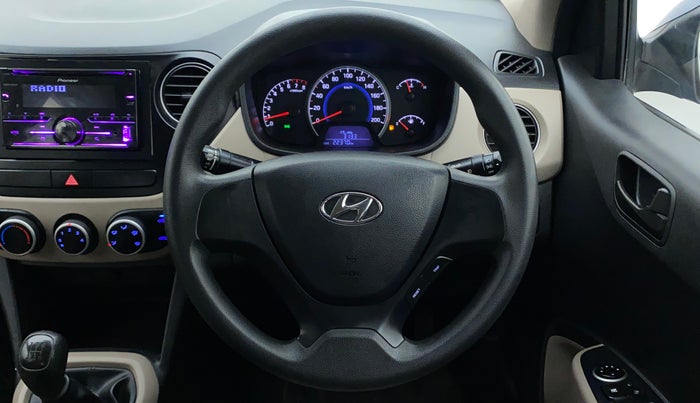 2017 Hyundai Grand i10 MAGNA 1.2 KAPPA VTVT, Petrol, Manual, 22,370 km, Steering Wheel Close Up