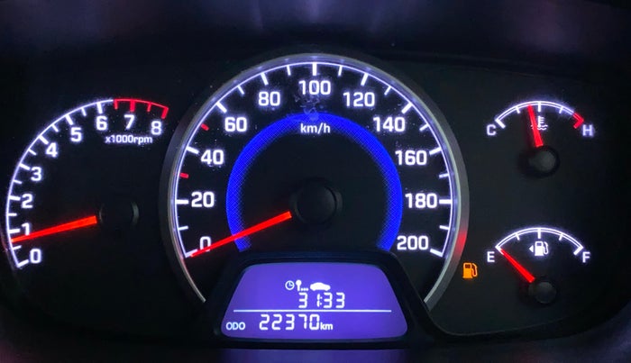 2017 Hyundai Grand i10 MAGNA 1.2 KAPPA VTVT, Petrol, Manual, 22,370 km, Odometer Image