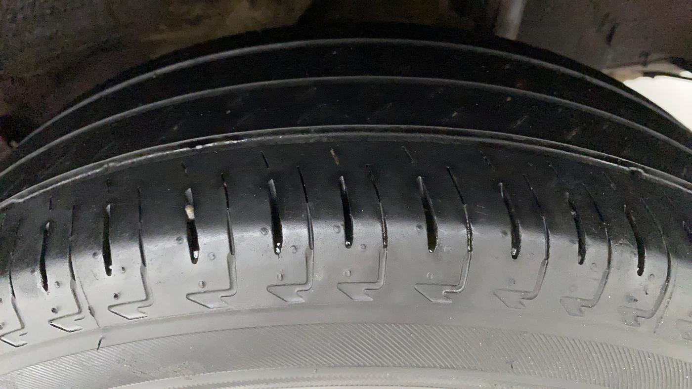 2022 Honda Amaze 1.2L I-VTEC S, Petrol, Manual, 14,234 km, Left Rear Tyre Tread
