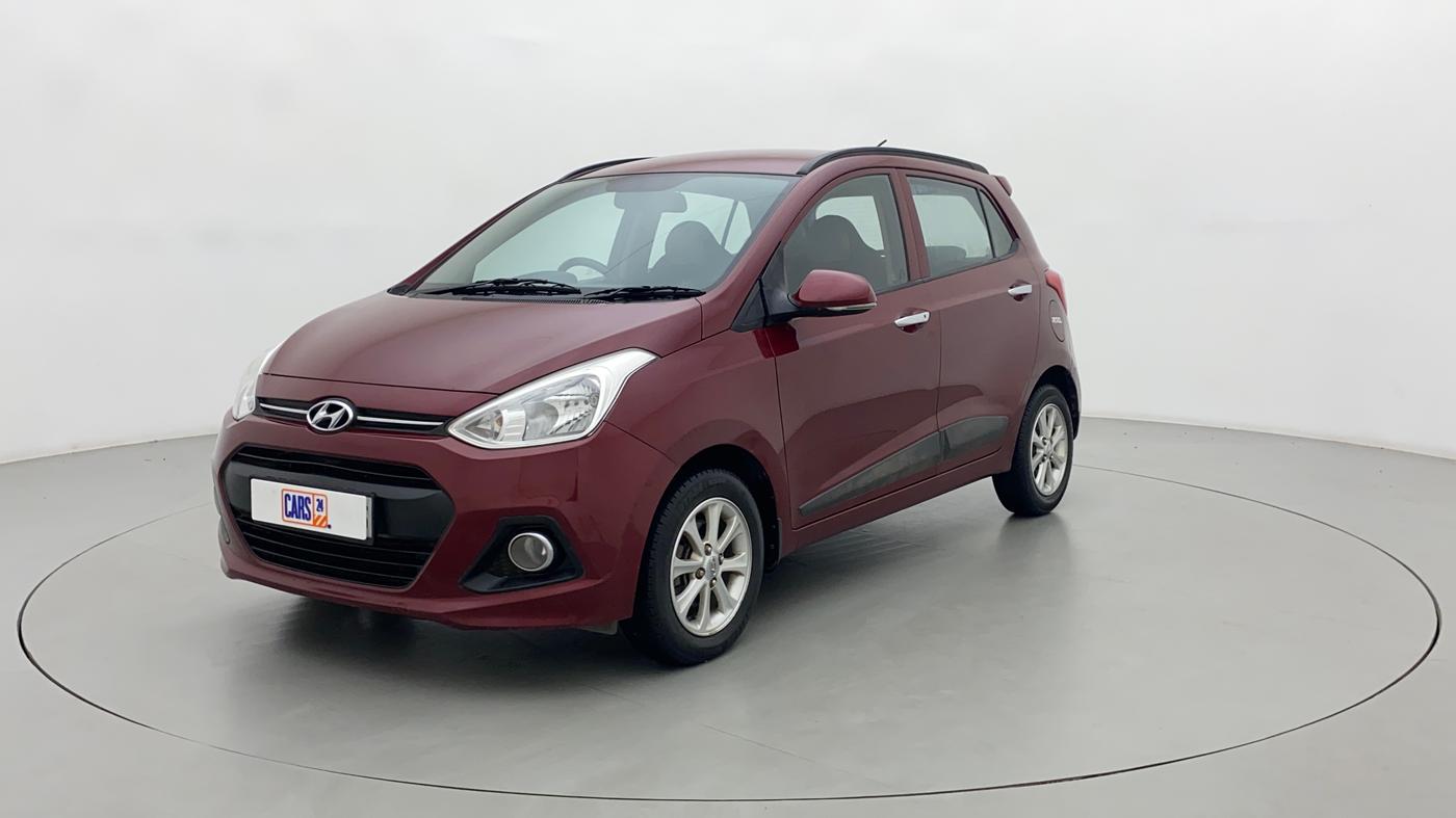 2014 Hyundai Grand i10 ASTA AT 1.2 KAPPA VTVT, Petrol, Automatic, 69,139 km, Left Front Diagonal