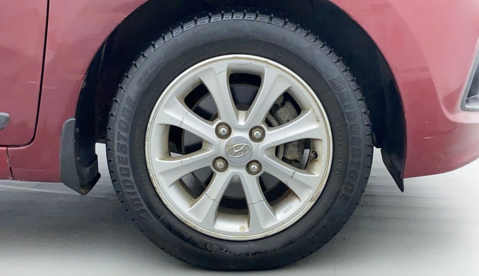 2014 Hyundai Grand i10 ASTA AT 1.2 KAPPA VTVT, Petrol, Automatic, 69,139 km, Right Front Wheel