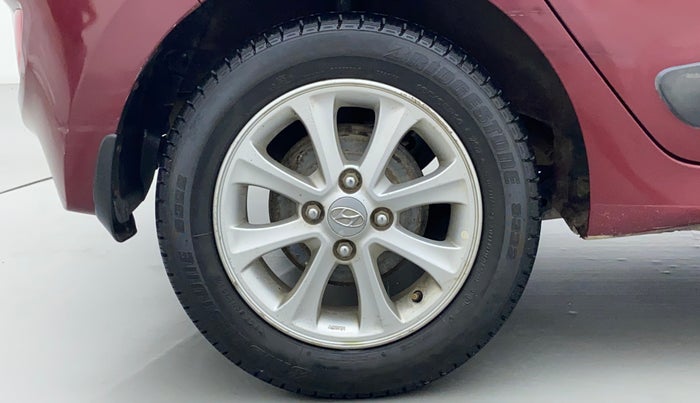 2014 Hyundai Grand i10 ASTA AT 1.2 KAPPA VTVT, Petrol, Automatic, 69,139 km, Right Rear Wheel