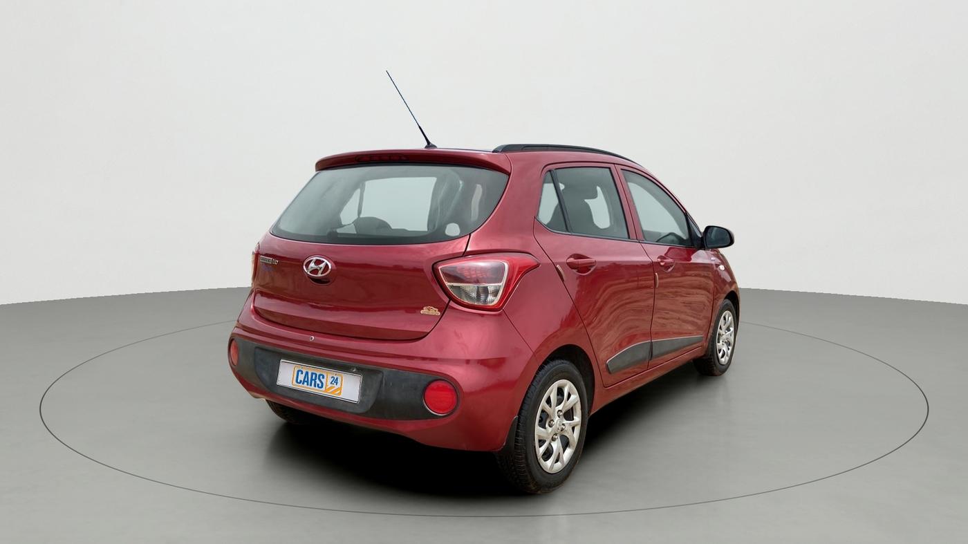 2018 Hyundai Grand i10 MAGNA AT 1.2 KAPPA VTVT, Petrol, Automatic, 57,087 km, Right Back Diagonal