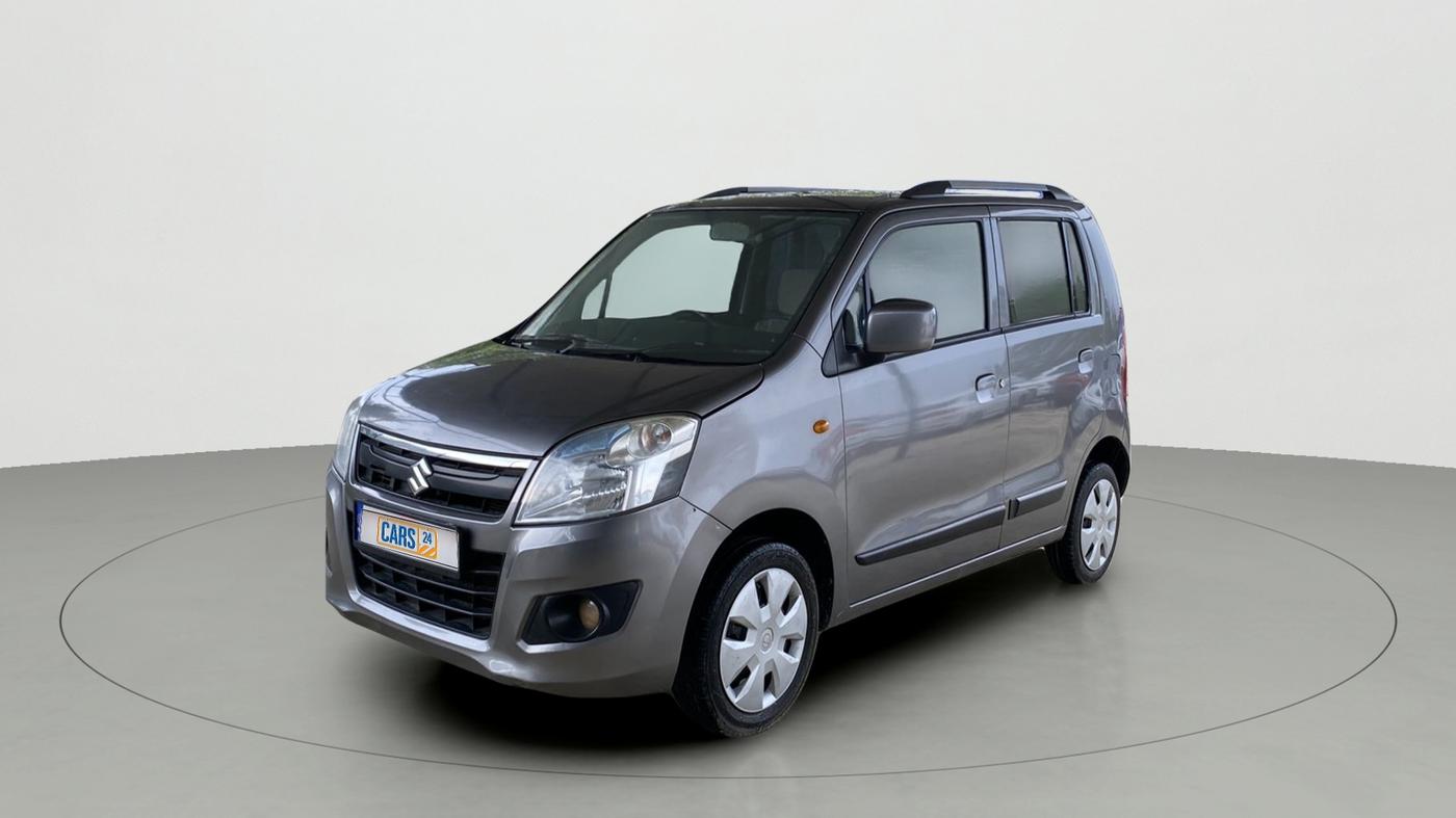 2018 Maruti Wagon R 1.0 VXI, Petrol, Manual, 52,419 km, Left Front Diagonal