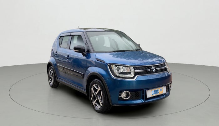 2018 Maruti IGNIS ALPHA 1.2 AMT DUAL TONE, Petrol, Automatic, 58,254 km, Right Front Diagonal