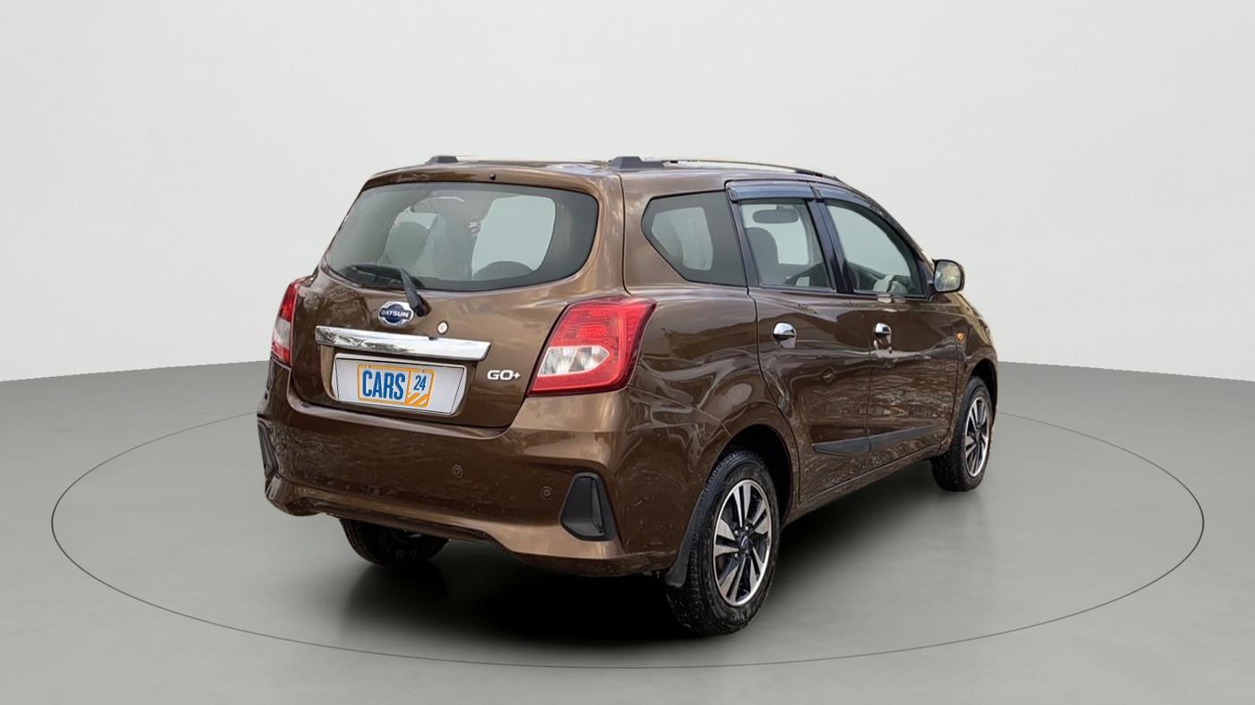 2018 Datsun Go Plus T(O), Petrol, Manual, 15,317 km, Right Back Diagonal